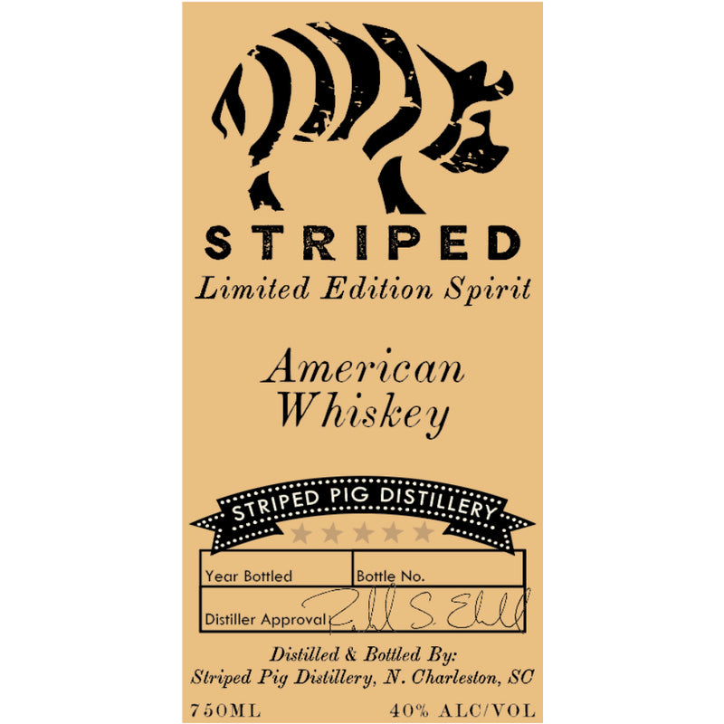 Striped Pig American Whiskey