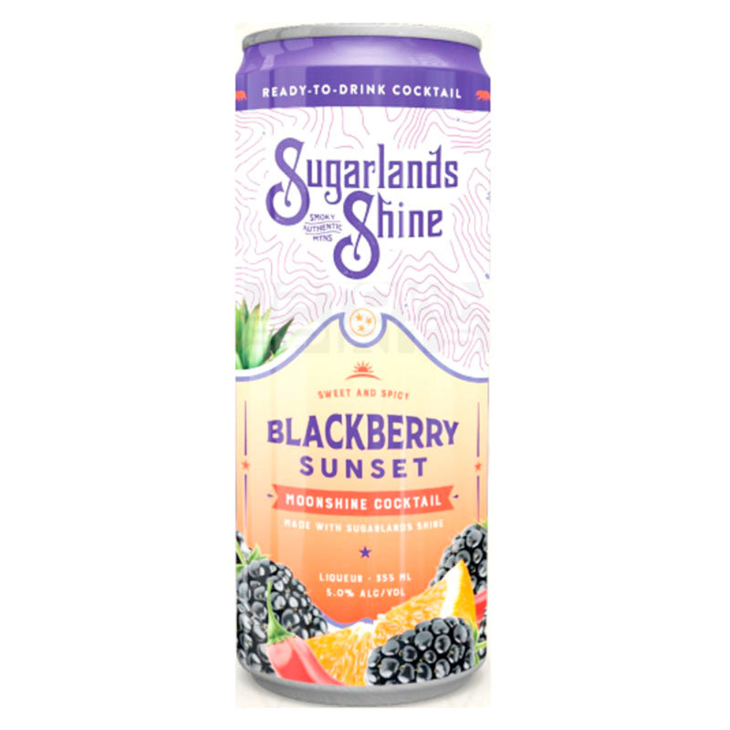Sugarlands Blackberry Sunset Moonshine Cocktail 4pk