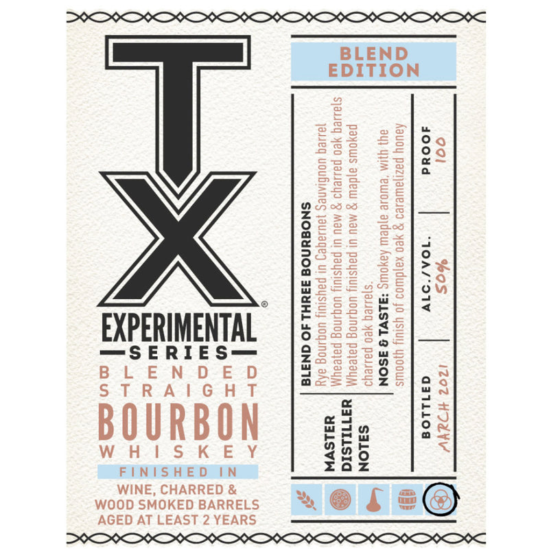 TX Experimental Series Blended Straight Bourbon
