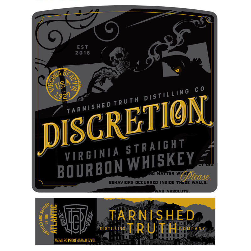 Tarnished Truth Distilling Discretion Straight Bourbon