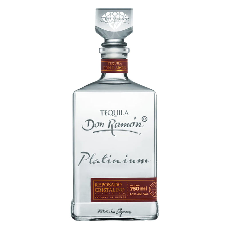 Tequila Don Ramón Platinium Cristalino Reposado by Pierce Brosnan