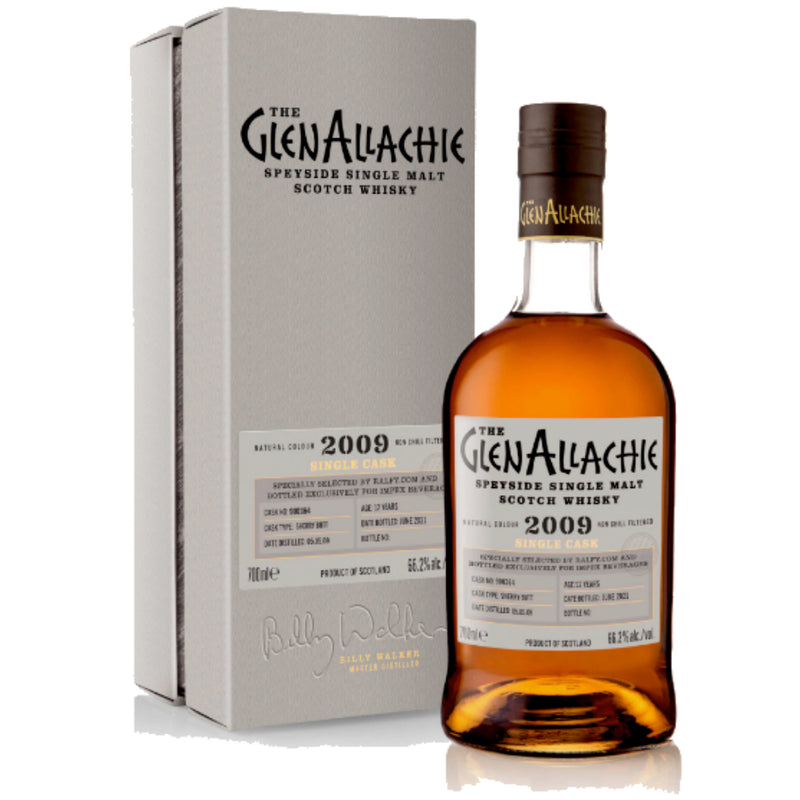 GlenAllachie 2009 12 Year Old PX Puncheon Single Cask 