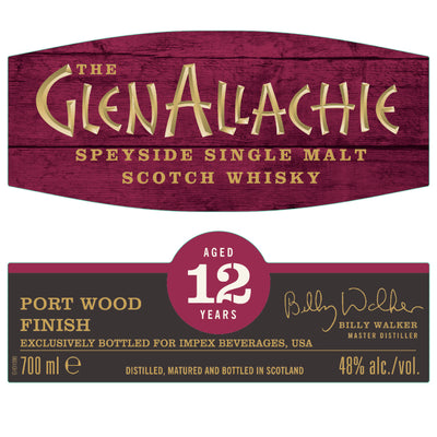 The GlenAllachie Portwood Finish 12 Year Old