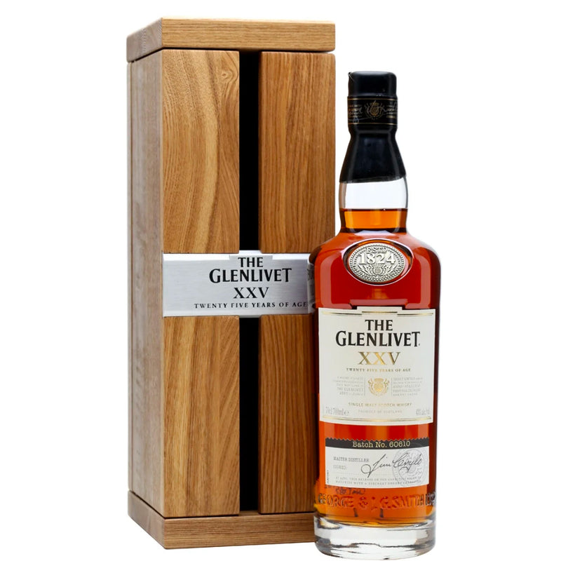 The Glenlivet XXV 25 Year Old Single Malt Scotch