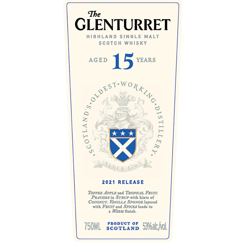 The Glenturret 15 Year Old 2021 Release