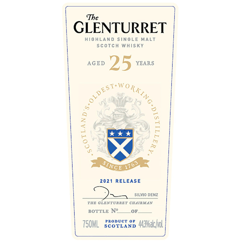 The Glenturret 25 Year Old 2021 Release