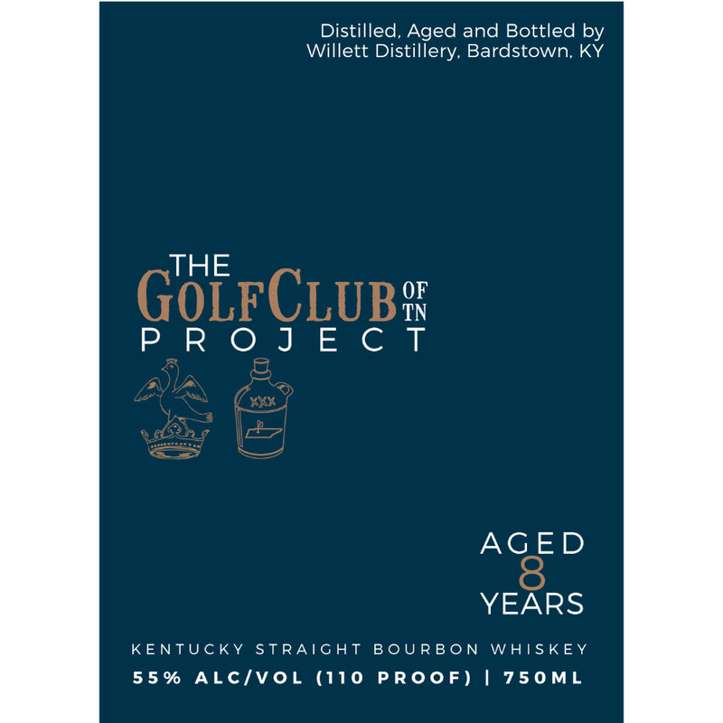 The Golf Club of TN Project 8 Year Old Willet Bourbon