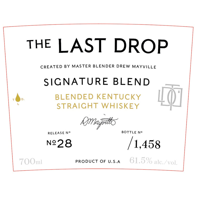 The Last Drop Signature Blend Blended Kentucky Straight Whiskey