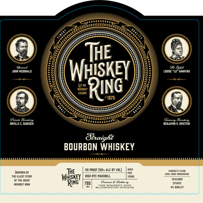 The Whiskey Ring Straight Bourbon