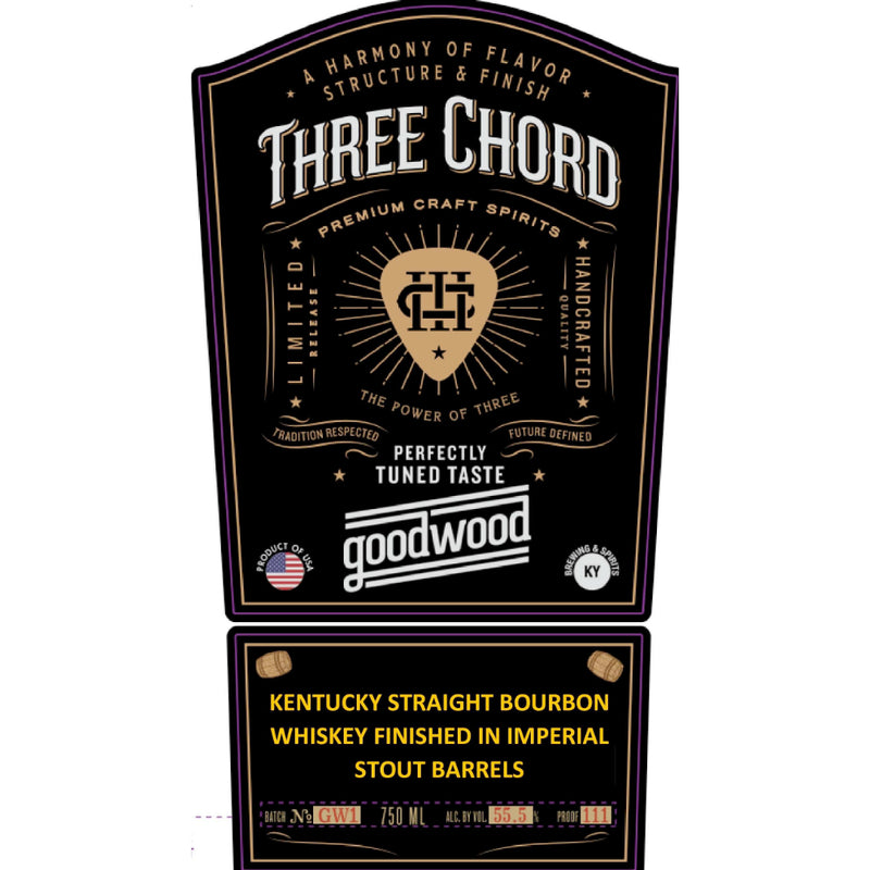 Three Chord Goodwood Straight Bourbon