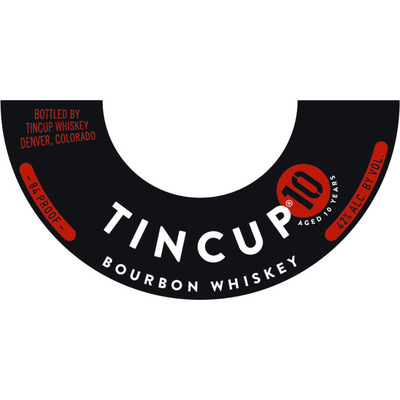 Tincup 10 Year Old Bourbon Whiskey