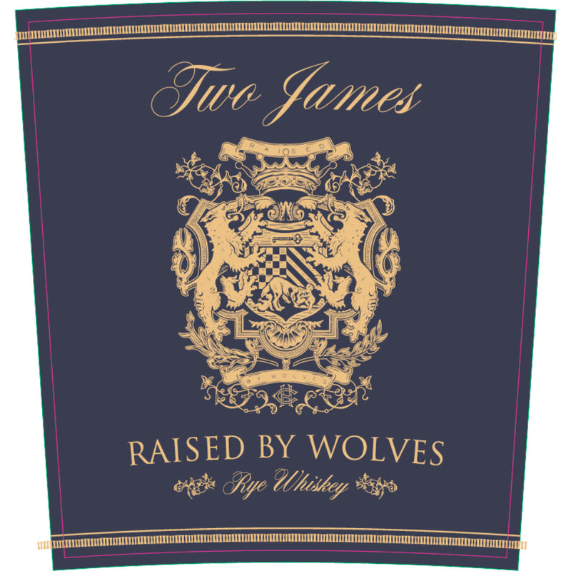 Two James Raised by Wolves Rye Whiskey