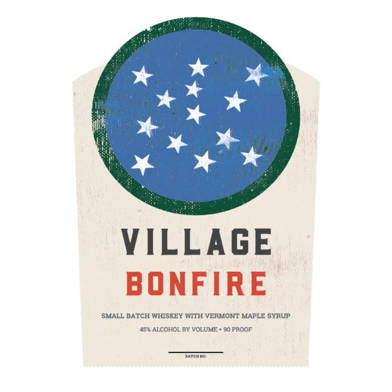 Village Bonfire Whiskey With Vermont Maple Syrup