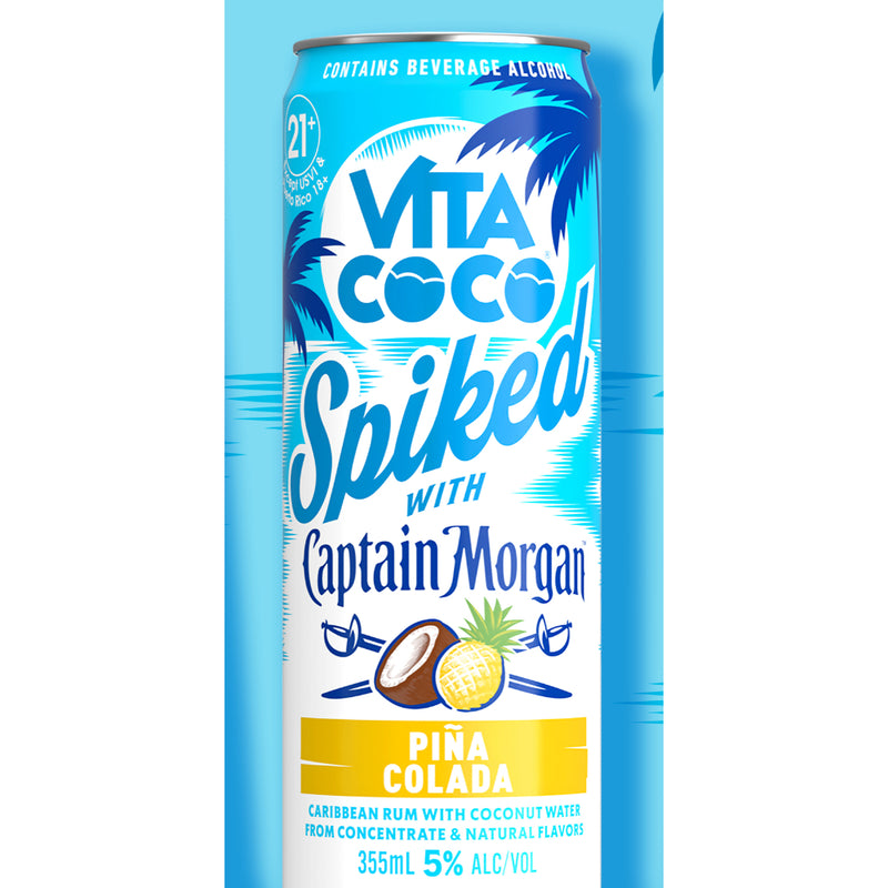 Vita Coco Spiked With Captain Morgan Piña Colada