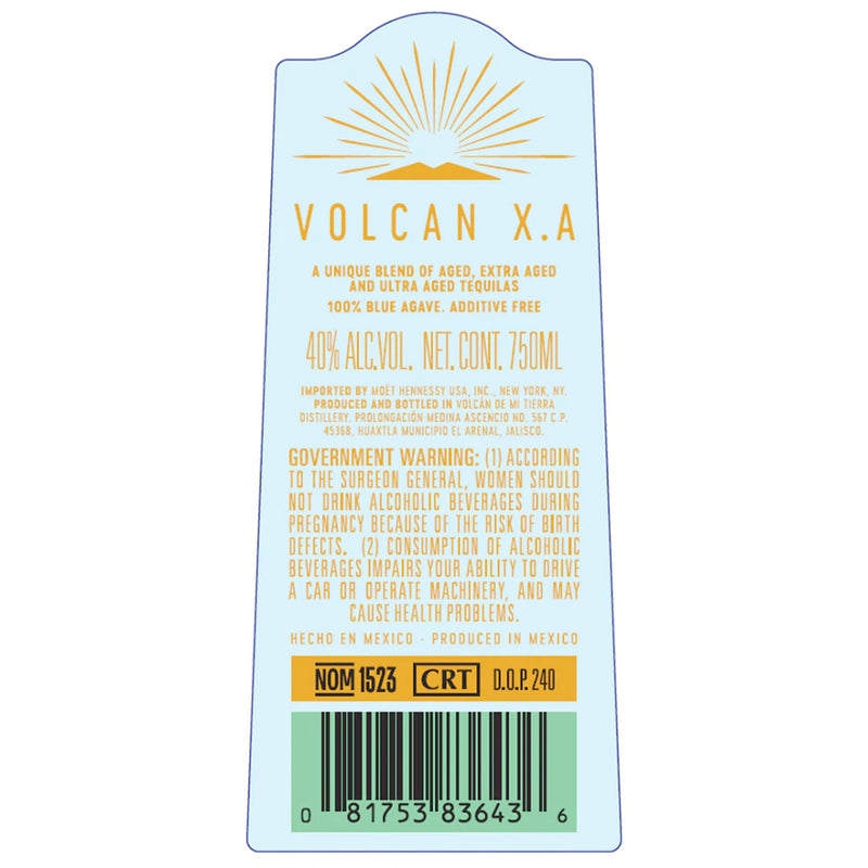 Volcan X.A Tequila