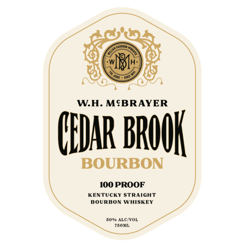 W.H. McBrayer Cedar Brook Kentucky Straight Bourbon