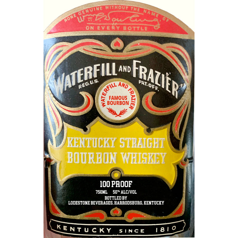 Waterfill and Frazier Kentucky Straight Bourbon 100 Proof