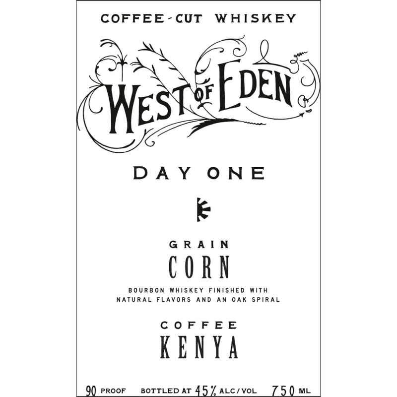 West Of Eden Whiskey Day One