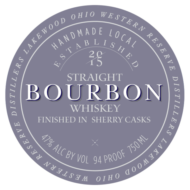 Western Reserve Bourbon Finished in Sherry Casks