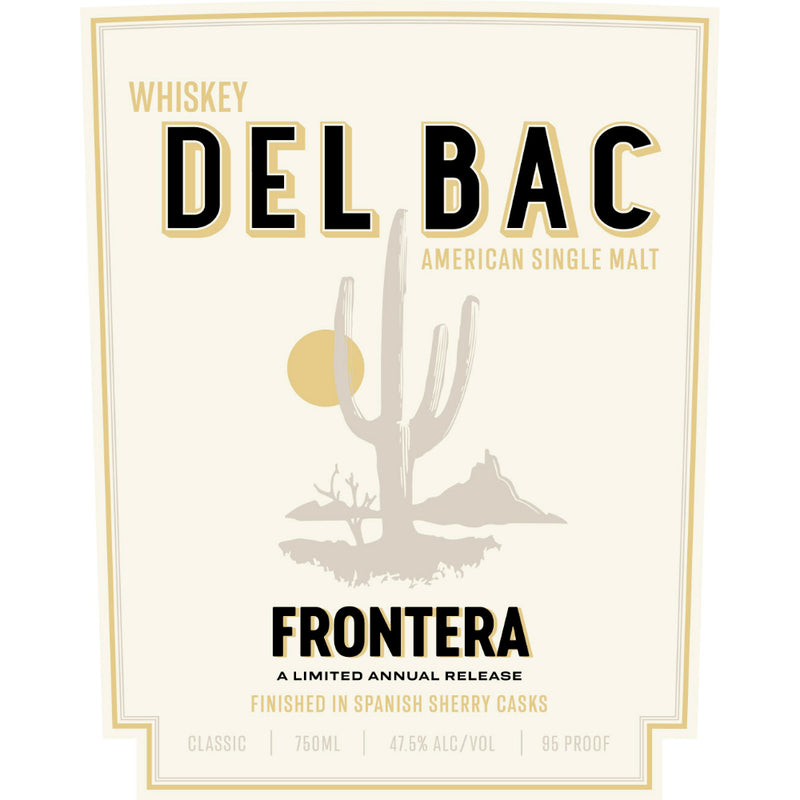 Whiskey Del Bac Frontera American Single Malt