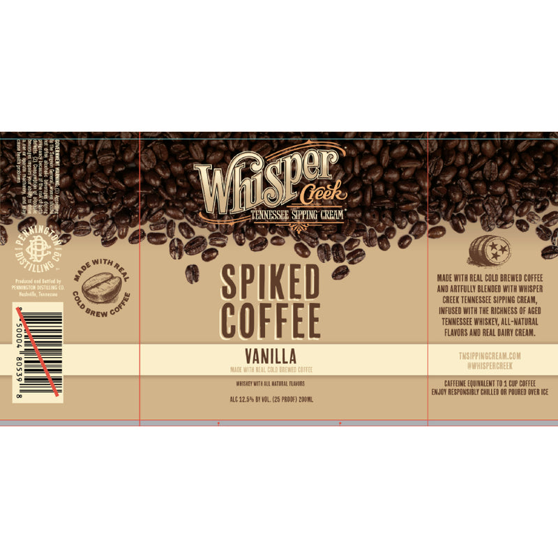 Whisper Creek Spiked Coffee Vanilla