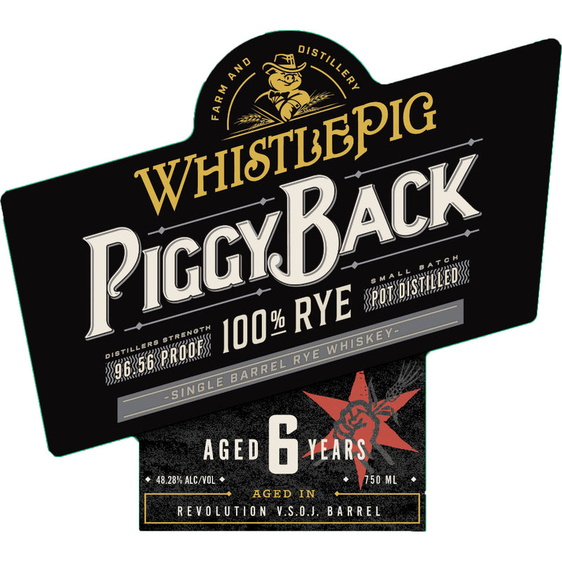 WhistlePig PiggyBack Single Barrel Rye
