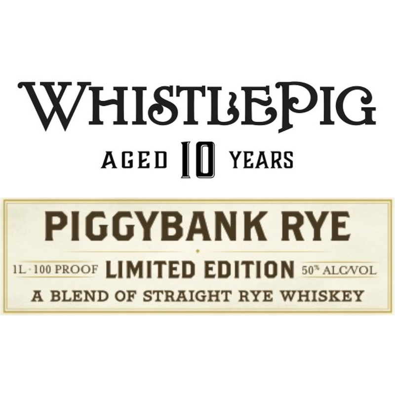 WhistlePig PiggyBank 10 Year Old Rye
