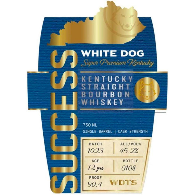 White Dog Success Bourbon