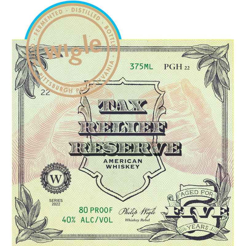 Wigle Tax Relief Reserve American Whiskey
