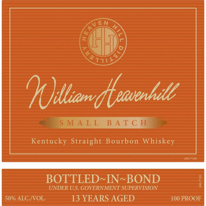 William Heavenhill Bottled In Bond 13 Year Old