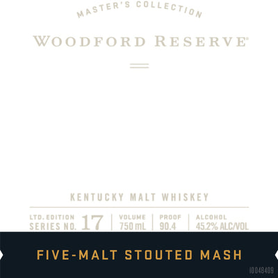 Woodford Reserve Master's Collection No. 17 Five Malt Stouted Mash