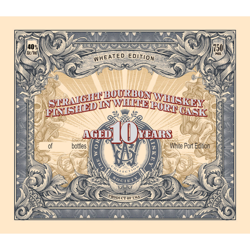 World Whiskey Society 10 Year White Port Edition Wheated Bourbon