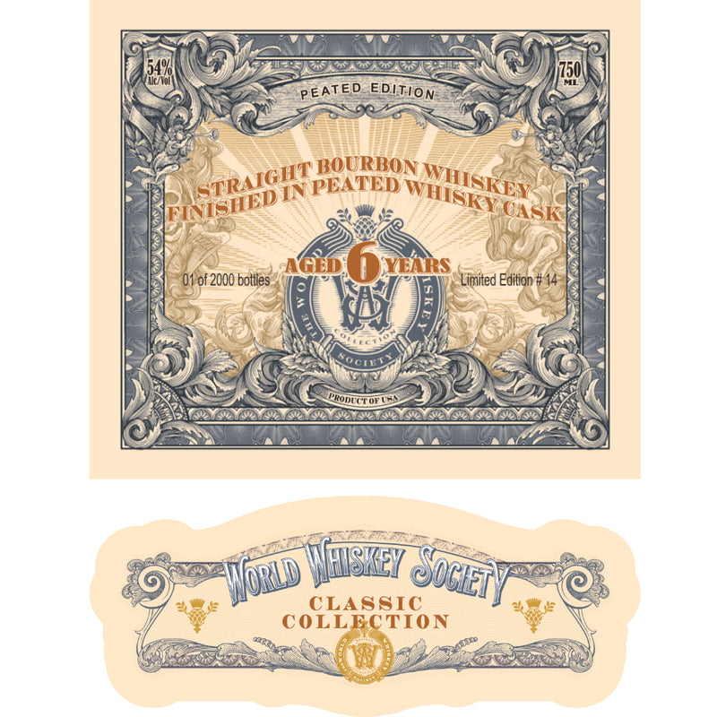 World Whiskey Society 6 Year Old Bourbon Peated Edition