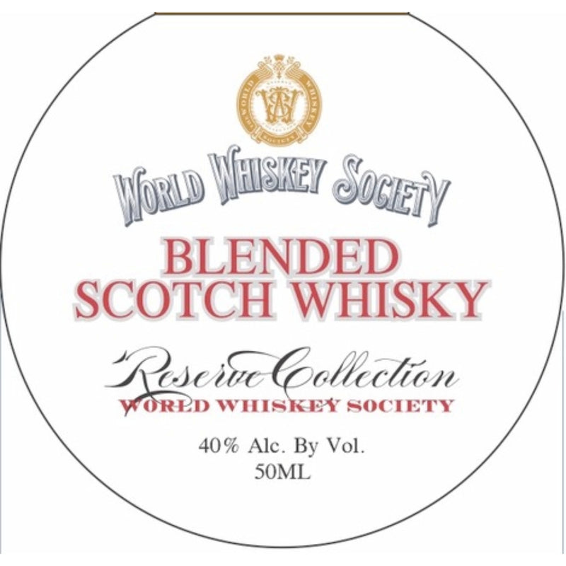World Whiskey Society Reserve Collection Blended Scotch