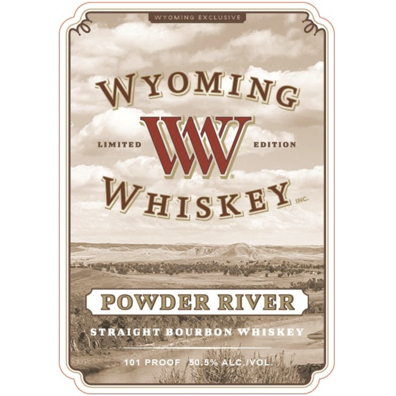 Wyoming Whiskey Powder River Straight Bourbon