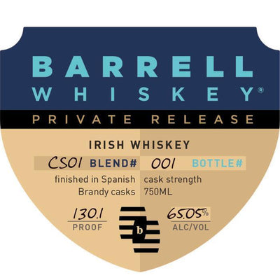 Buy Barrell Private Release Irish Whiskey online from the best online liquor store in the USA.
