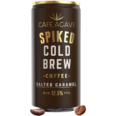 Buy Cafe Agave Spiked Cold Brew Coffee Salted Caramel | 4 Pack online from the best online liquor store in the USA.