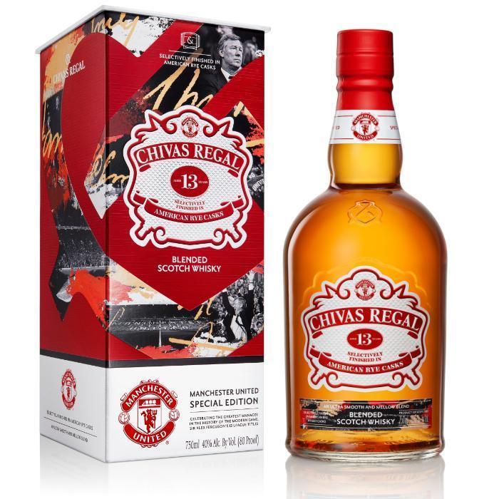 Buy Chivas Regal 13 Year Old Manchester United Special Edition online from the best online liquor store in the USA.
