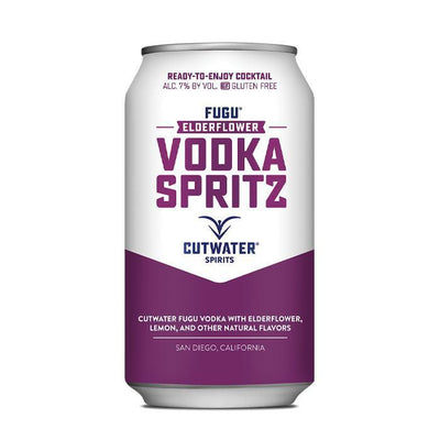 Buy Fugu Elderflower Vodka Spritz (4 Pack - 12 Ounce Cans) online from the best online liquor store in the USA.