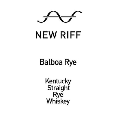 Buy New Riff Balboa Rye online from the best online liquor store in the USA.
