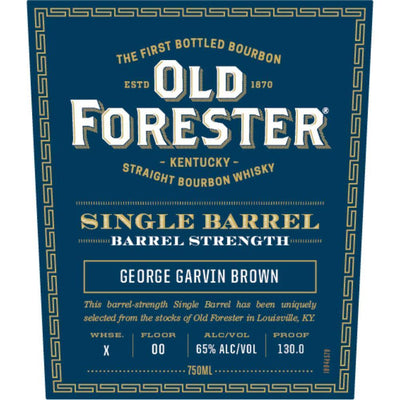 Buy Old Forester Single Barrel Barrel Strength online from the best online liquor store in the USA.