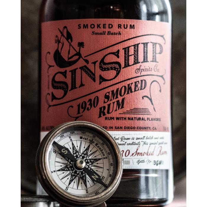 SinShip 1930 Smoked Rum Rum SinShip Rum