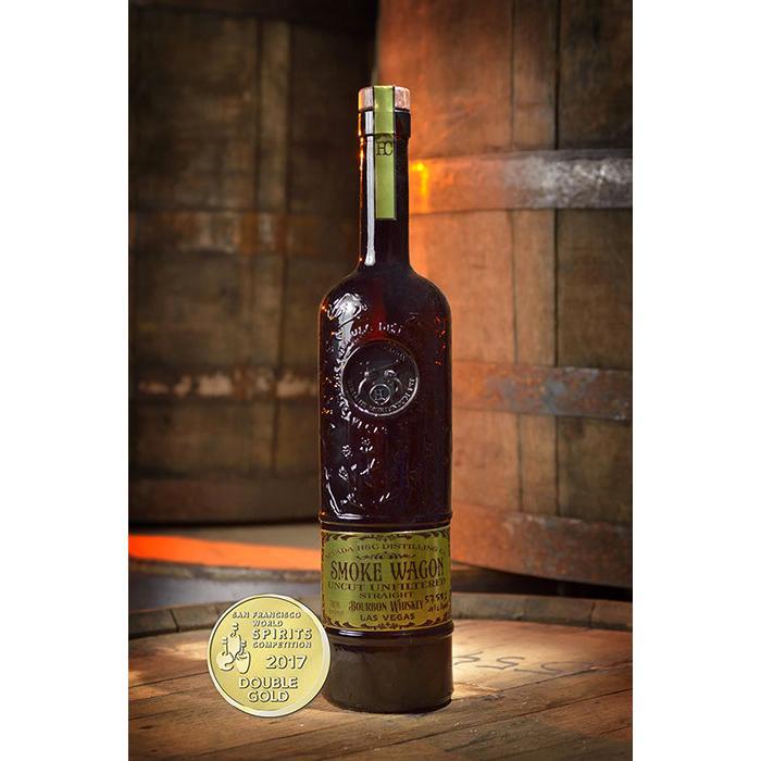 Buy Smoke Wagon Uncut Unfiltered Bourbon Whiskey online from the best online liquor store in the USA.