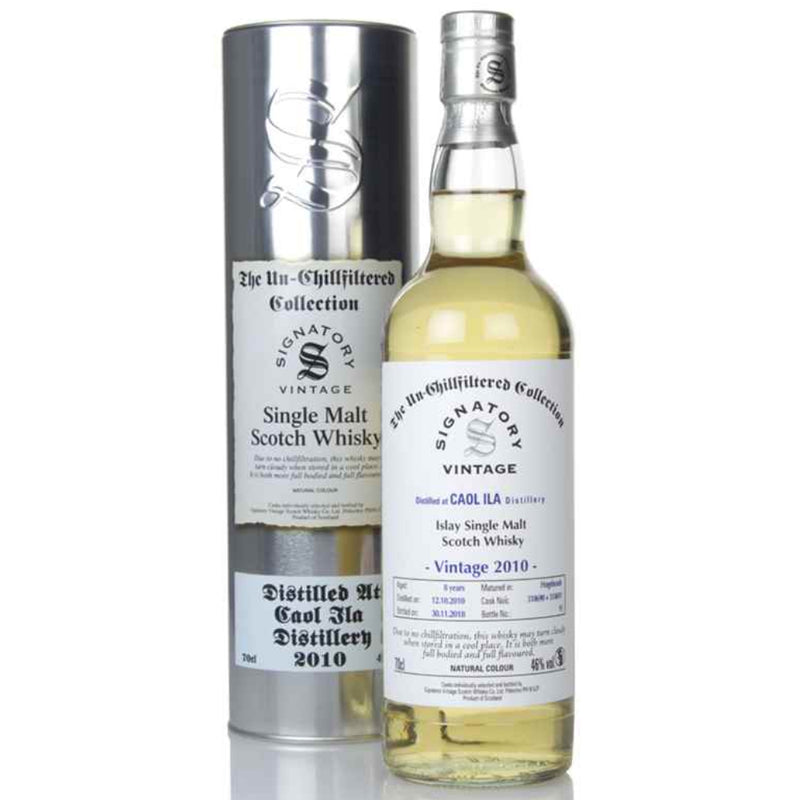 Signatory The Un-Chillfiltered Collection 8 Year Old Caol Ila 2010