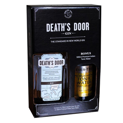 Death's Door Gin Gift Set With Premium Indian Tonic Water.