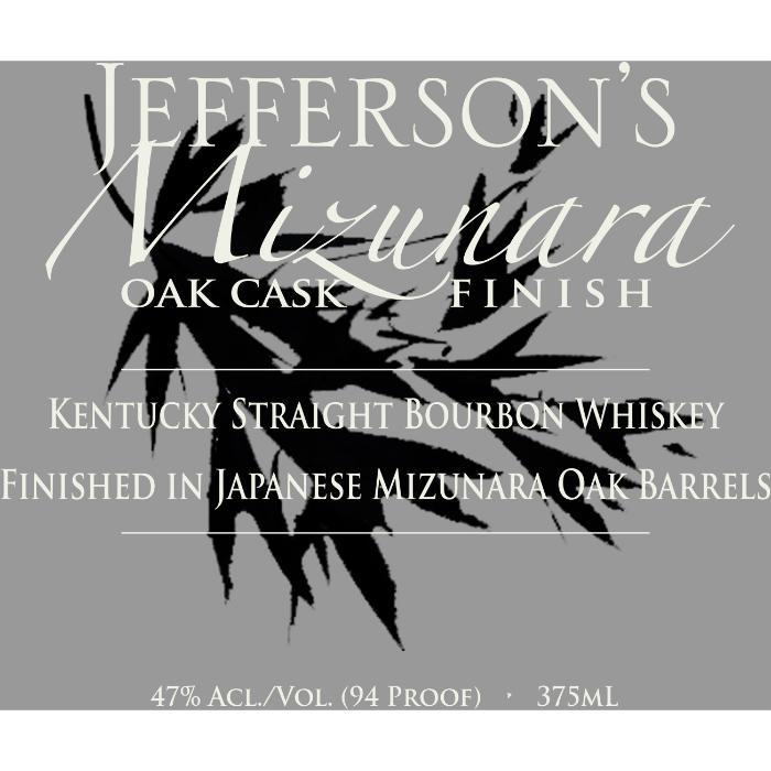 Buy Jefferson’s Mizunara Oak Cask Finish online from the best online liquor store in the USA.