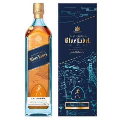 Buy Johnnie Walker Blue Label California Limited Edition Design 2019 online from the best online liquor store in the USA.