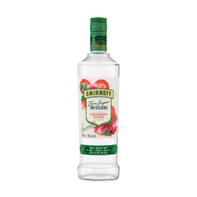 Buy Smirnoff Zero Sugar Infusions Strawberry and Rose online from the best online liquor store in the USA.