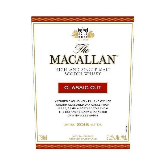 The Macallan Classic Cut 2018 Edition Scotch The Macallan