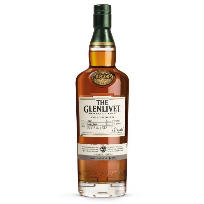 The Glenlivet Single Cask Edition California Sherry 14 Year Scotch The Glenlivet